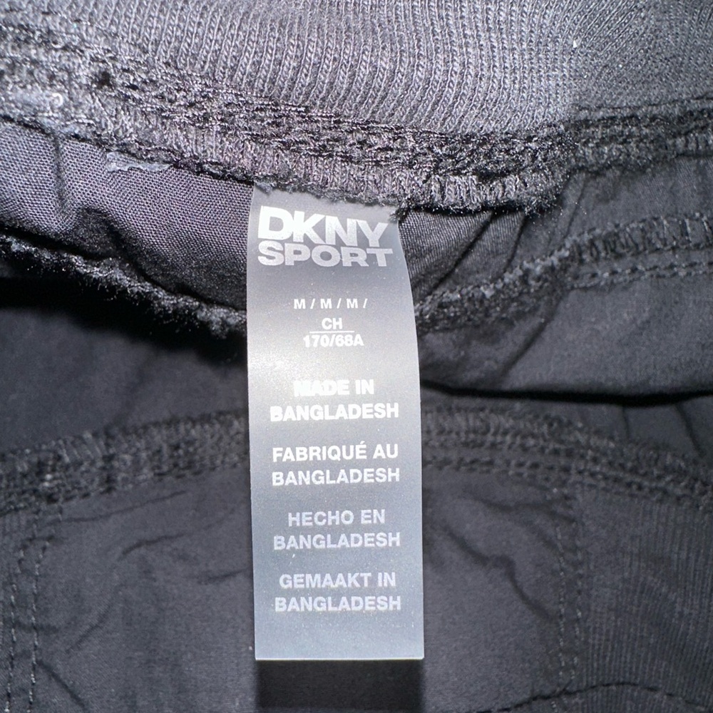 DKNY Sport Black Women’s Cargo Jogger Pants NWT - Picture 5 of 7